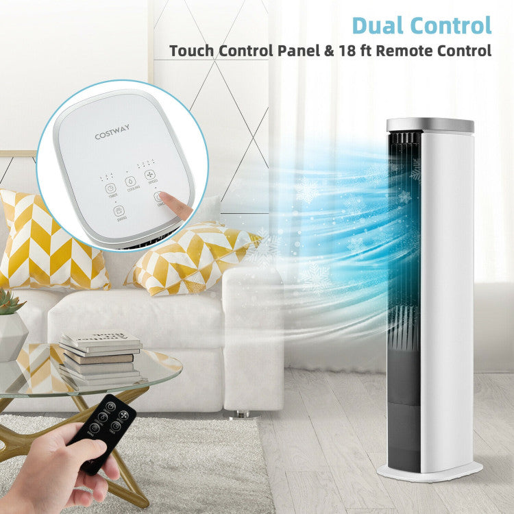 Refroidisseur d'Air 3-en-1 Compact | Ventilateur Portable avec Minuteur Réglable