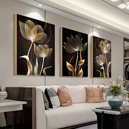Tapisserie Murale Fleurs en Toile | Élégance et Luxe pour Votre Intérieur