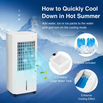 Refroidisseur d'air portable 3-en-1 | Confort et contrôle faciles pour espaces de vie