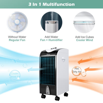 Refroidisseur d'air évaporatif 3-en-1 | Confort et Air Pur à Domicile