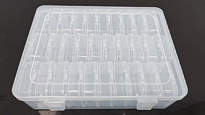 Organisateur de Perles Transparent | Ensemble de 30 Boîtes de Rangement