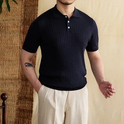 Polo en Maille Performance pour Homme | Confort Premium et Élégance Distinguée