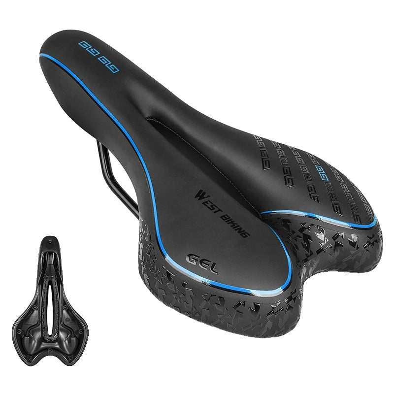 Selle de Vélo Confort Gel | Confort Supérieur pour Route et VTT