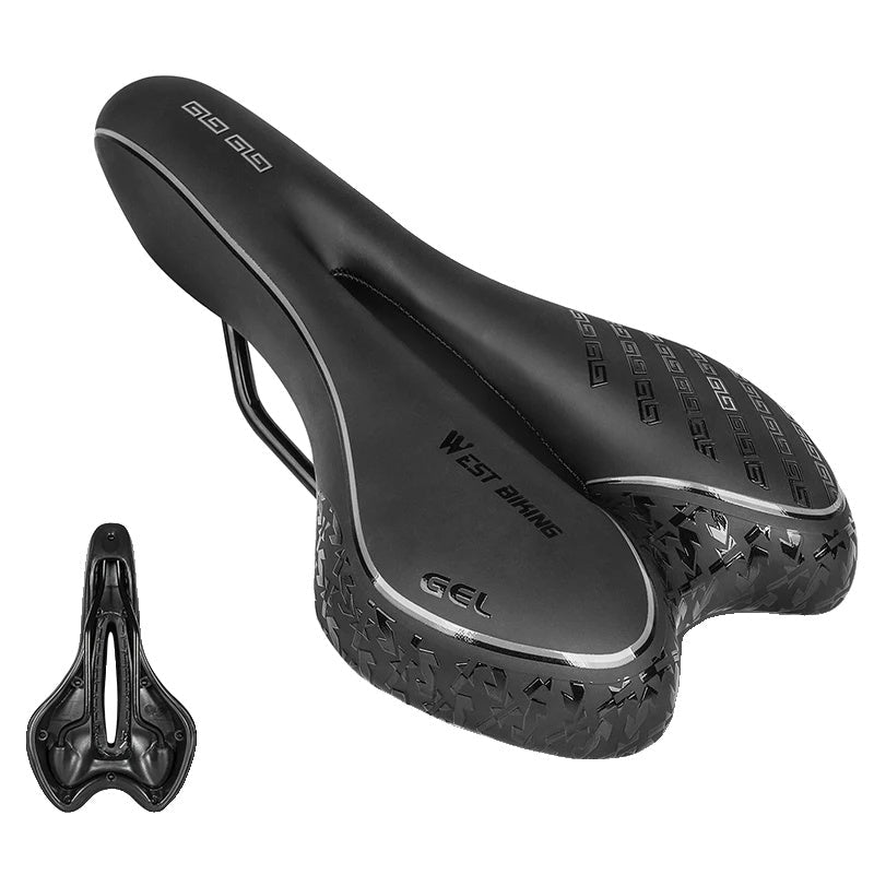 Selle de Vélo Confort Gel | Confort Supérieur pour Route et VTT