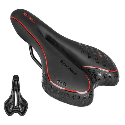 Selle de Vélo Confort Gel | Confort Supérieur pour Route et VTT