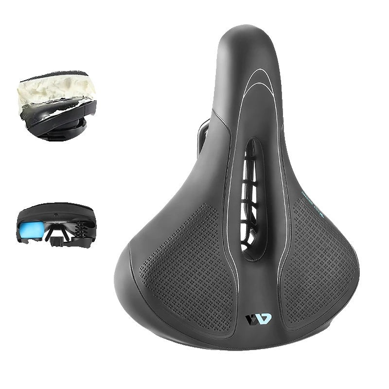 Selle de Vélo Confortable Antichoc | Design Ergonomique et Antidérapant