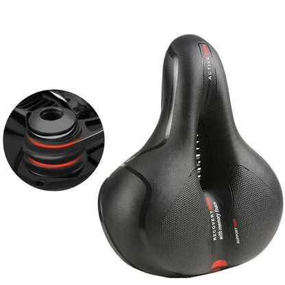 Selle de Vélo Confortable et Respirante | Amortissement Idéal pour Longues Distances