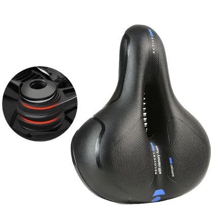 Selle de Vélo Confortable et Respirante | Amortissement Idéal pour Longues Distances