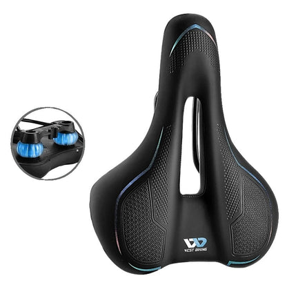 Selle de Vélo Confortable | Absorption de Chocs Élevée et Respirante