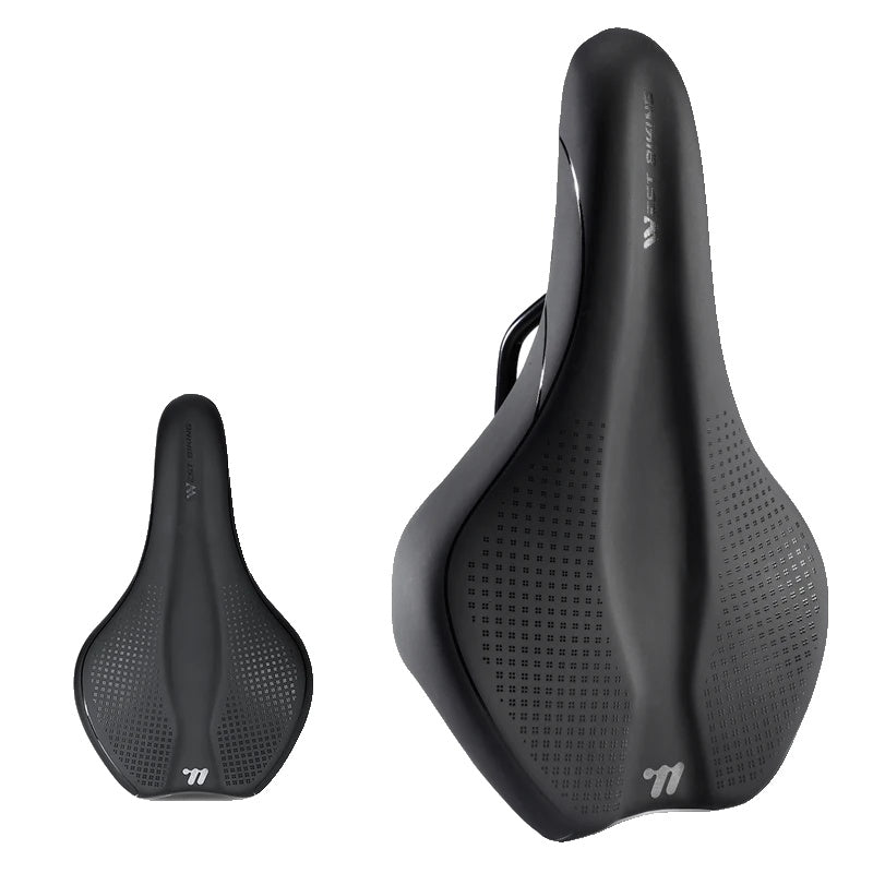 Selle de Vélo Antichoc Confortable | Coussin en Cuir Antidérapant et Léger