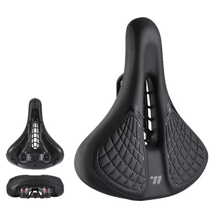 Selle de Vélo Confortable | Absorption des Chocs et Imperméable