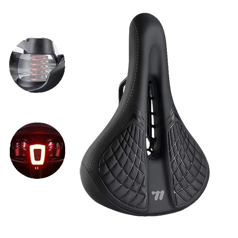 Selle de Vélo Confortable | Absorption des Chocs et Imperméable