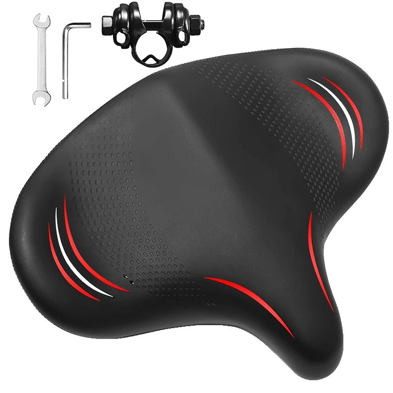Selle de Vélo Confortable | Design Étanche et Absorption des Chocs