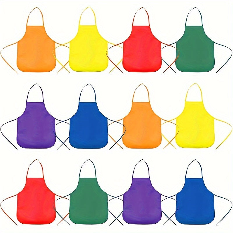 Ensemble de Tabliers Colorés pour Enfants – Parfait pour des Projets Créatifs