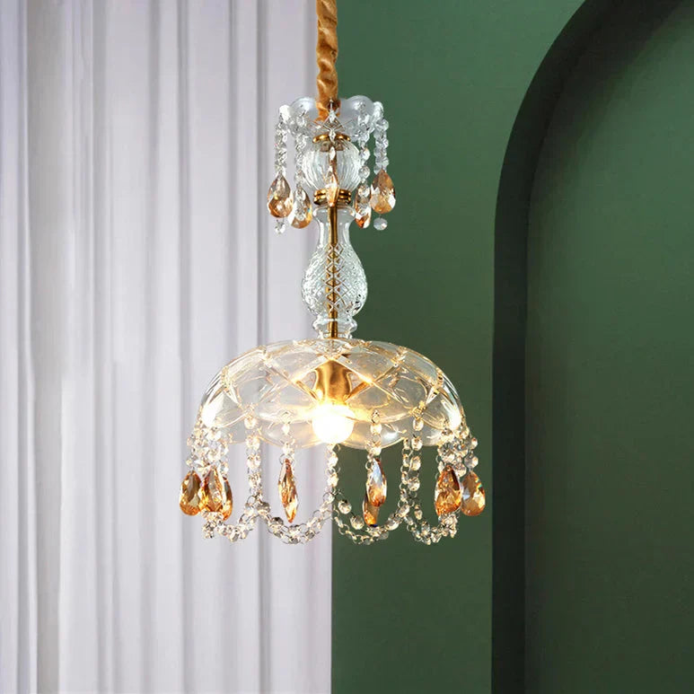 Lustre en Cristal de Luxe | Artisanat Unique et Design Élégant