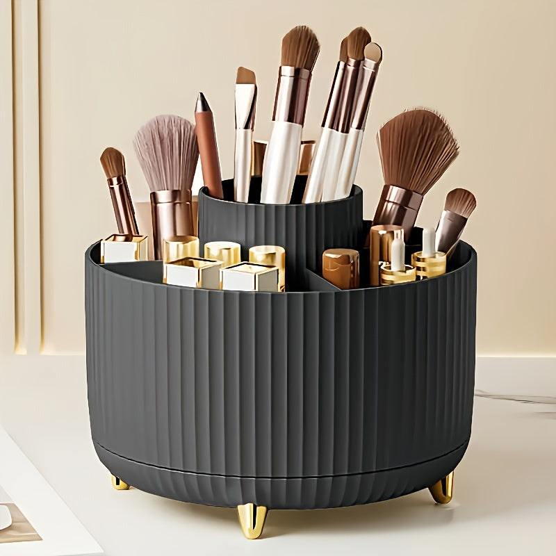 Organisateur de Maquillage Rotatif 360° | Accès Facile et Grande Capacité