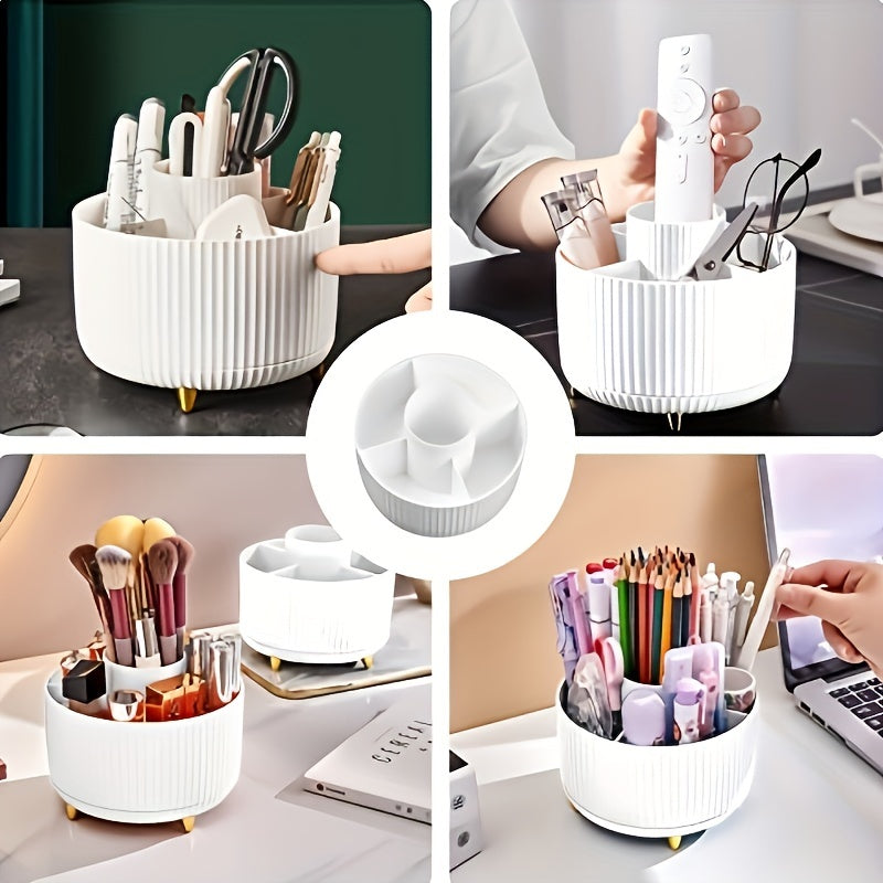 Organisateur de Maquillage Rotatif 360° | Accès Facile et Grande Capacité