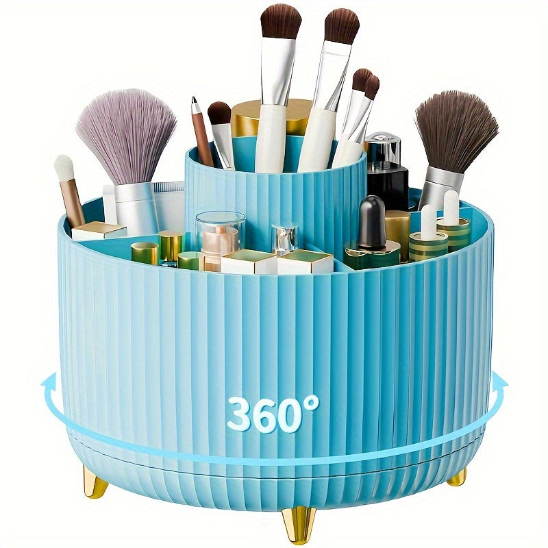 Organisateur de Maquillage Rotatif 360° | Accès Facile et Grande Capacité