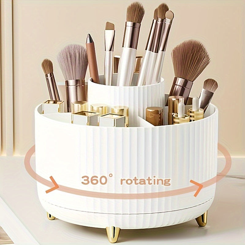 Organisateur de Maquillage Rotatif 360° | Accès Facile et Grande Capacité