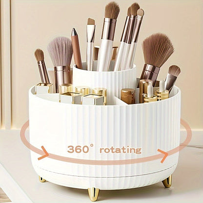 Organisateur de Maquillage Rotatif 360° | Accès Facile et Grande Capacité
