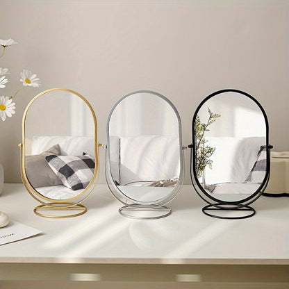 Miroir de Maquillage Rotatif 360° | Compact et Élégant pour Voyage