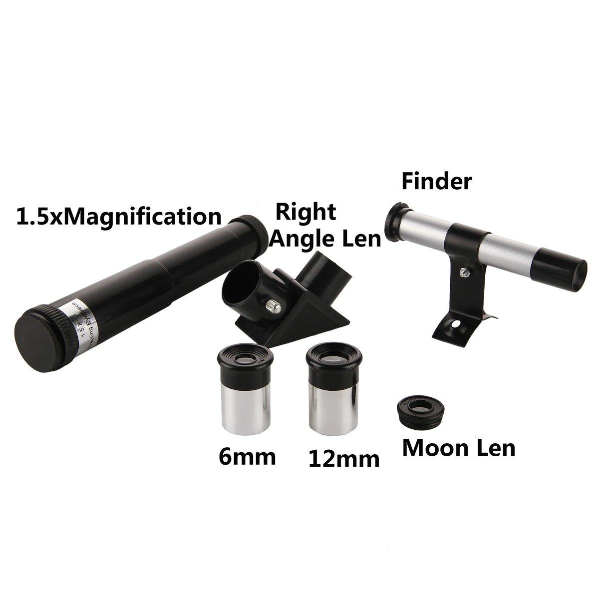Télescope Astronomique 90x avec Trépied | Vision Ergonomique et Clarté Optique