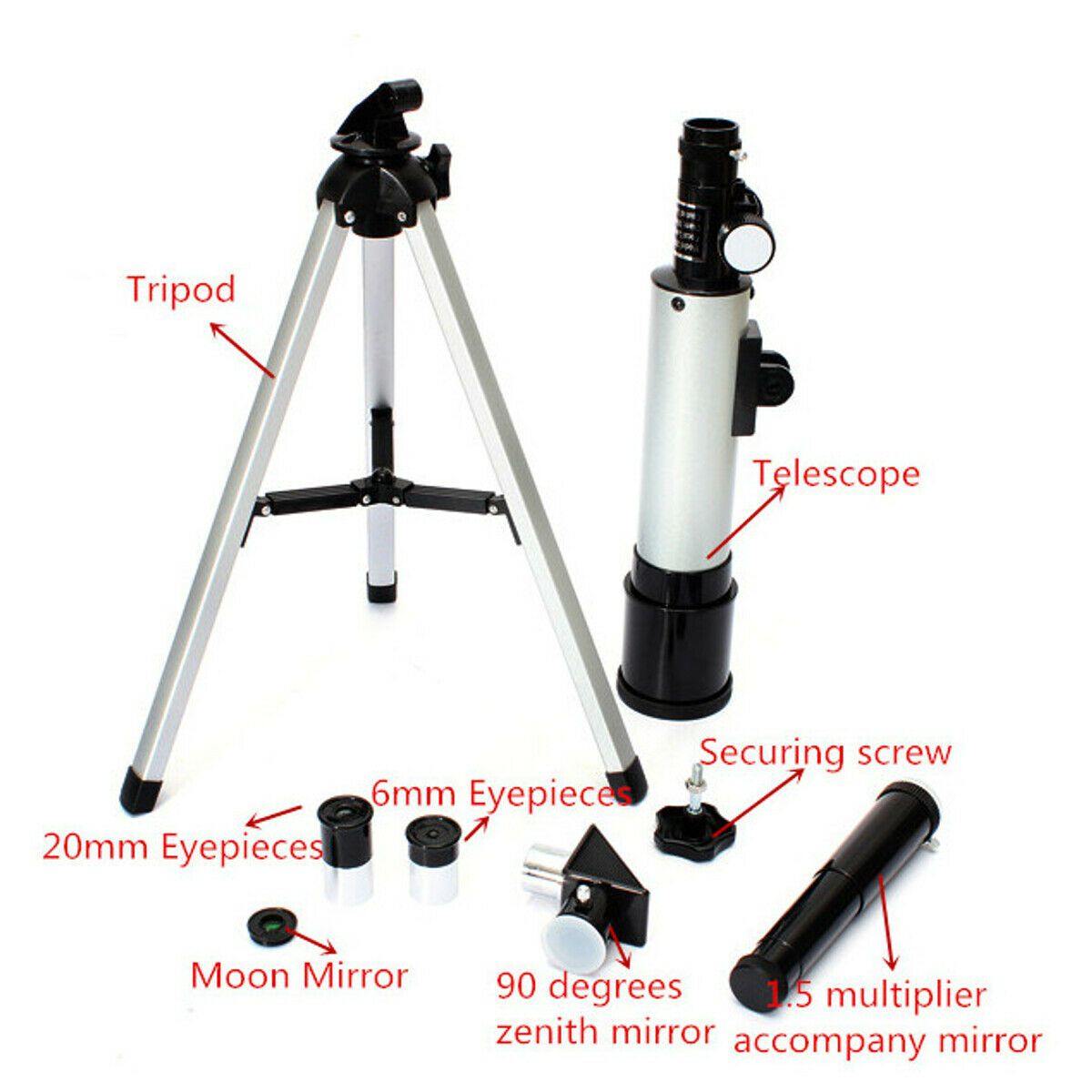 Télescope Astronomique 90x avec Trépied | Vision Ergonomique et Clarté Optique