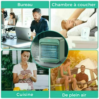 Mini Climatiseur Portable – Fraîcheur Immédiate Où Que Vous Soyez