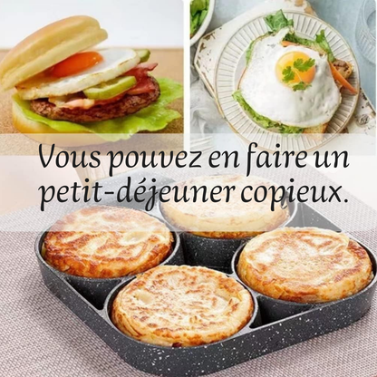 Poêle multifonction OmeletMaster – Des petits-déjeuners rapides et variés