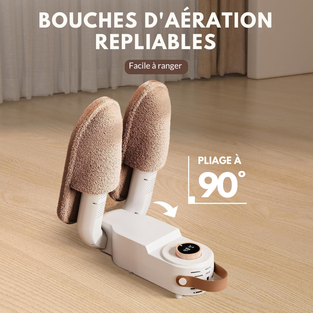 Sèche-chaussures électrique pliable 220 V - prêt après la pluie