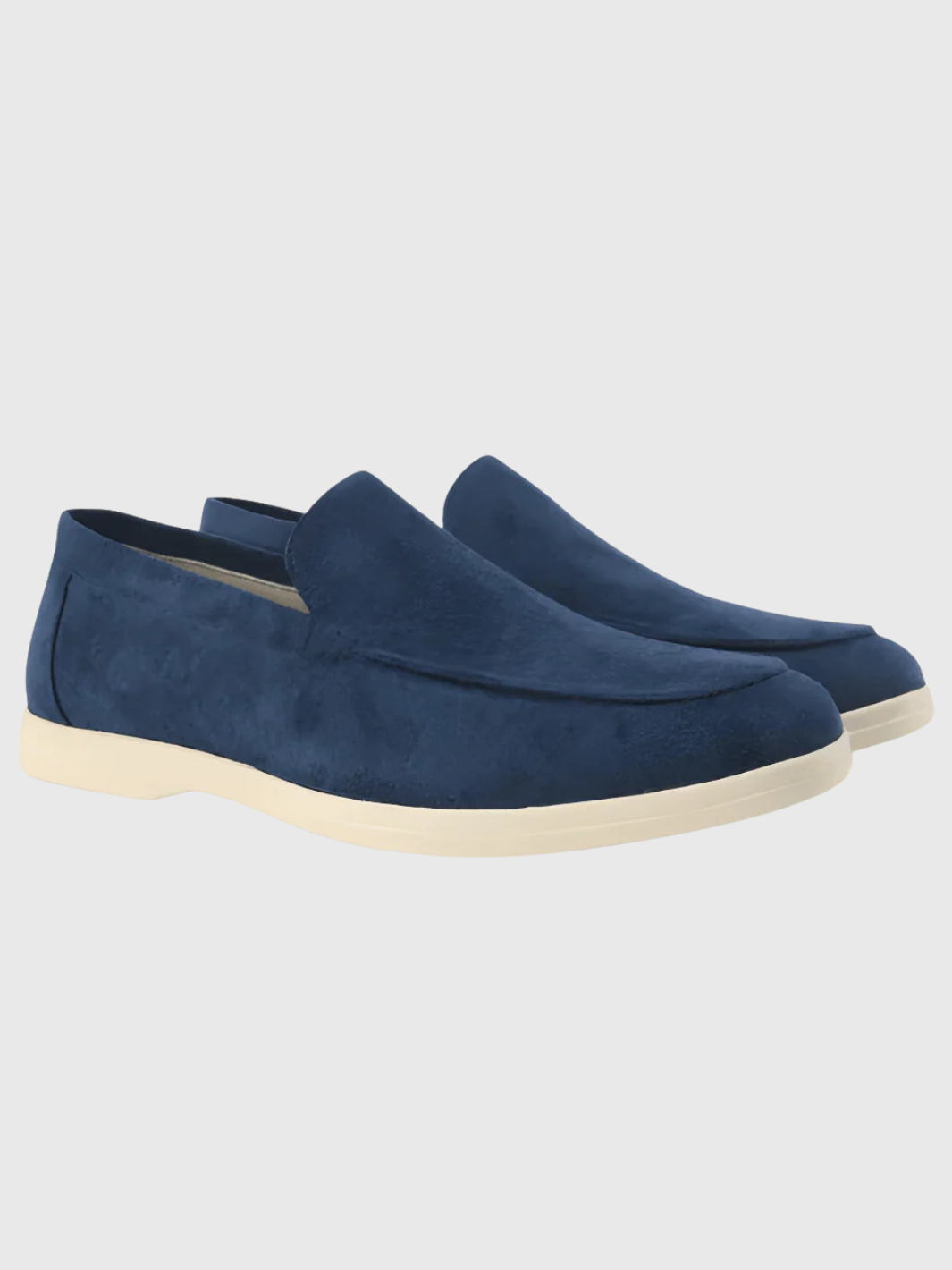 HELVIA - Mocassins homme en daim slip on style casual chic