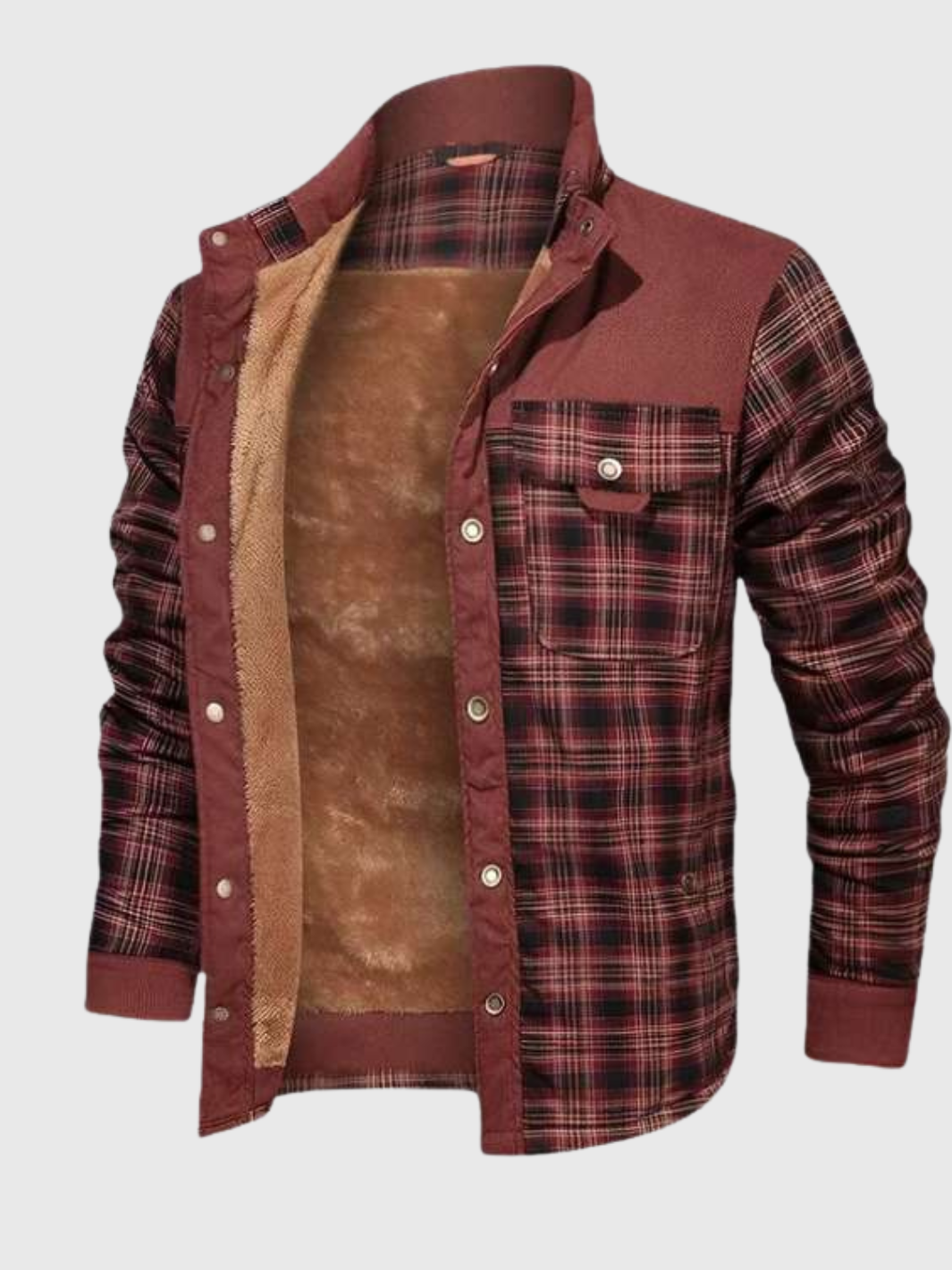 HELVIA - Veste Flanelle Douceur - Chaleur et Élégance Intemporelle