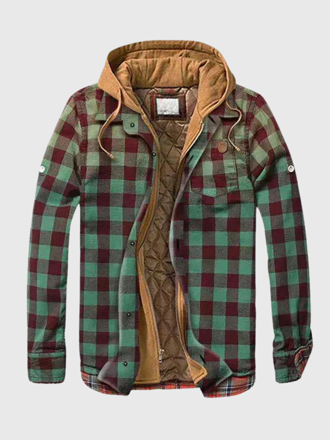 HELVIA - Veste Patchwork Carreaux