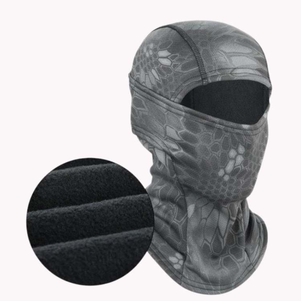 Cagoule en polaire coupe-vent - restez à l’aise dehors en hiver