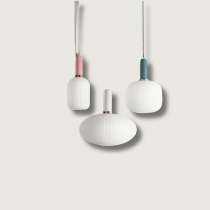 Suspension en Verre Élégante | Design Polyvalent et Matériaux de Qualité