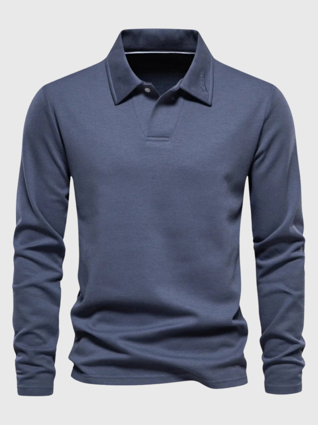 Helvia - Polo Homme Manches Longues – Essentiel Chic et Moderne