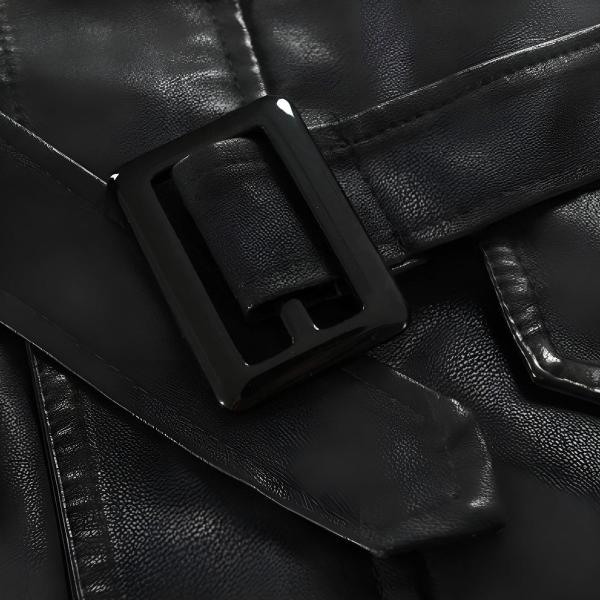 Adrien™ | Manteau Long en Cuir Élégant pour Homme