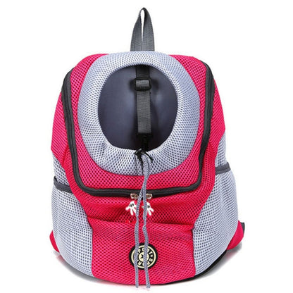 Sac à Dos pour Chien Ajustable | Maille Respirante et Rangement Pratique