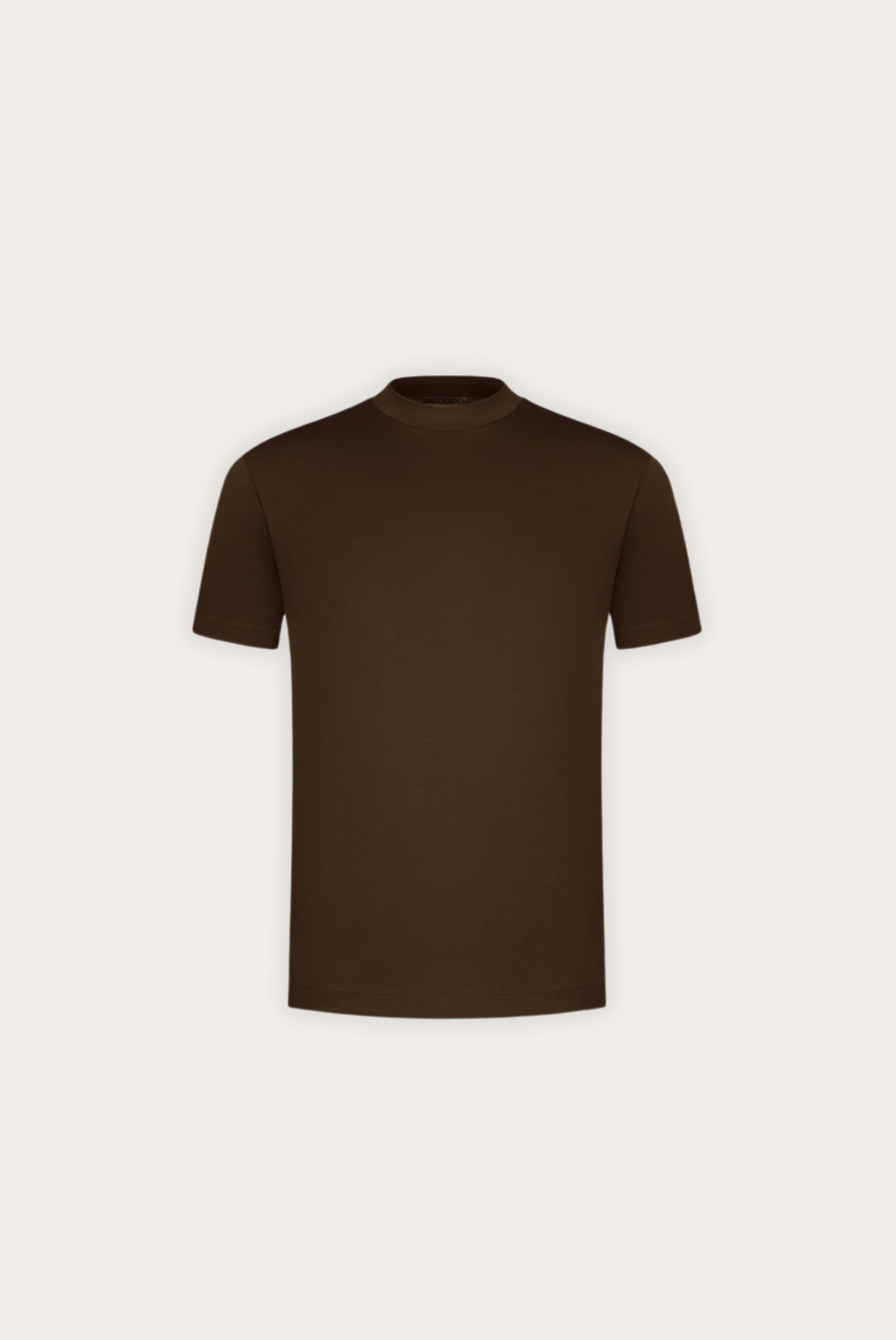 T-shirt Vert Armée Ajusté | Tissu Premium 240 GSM et Finition Brillante