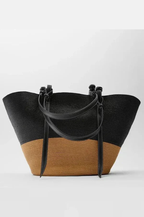 Sac Tote en Cuir Marron | Élégant et Spacieux pour Toutes les Occasions