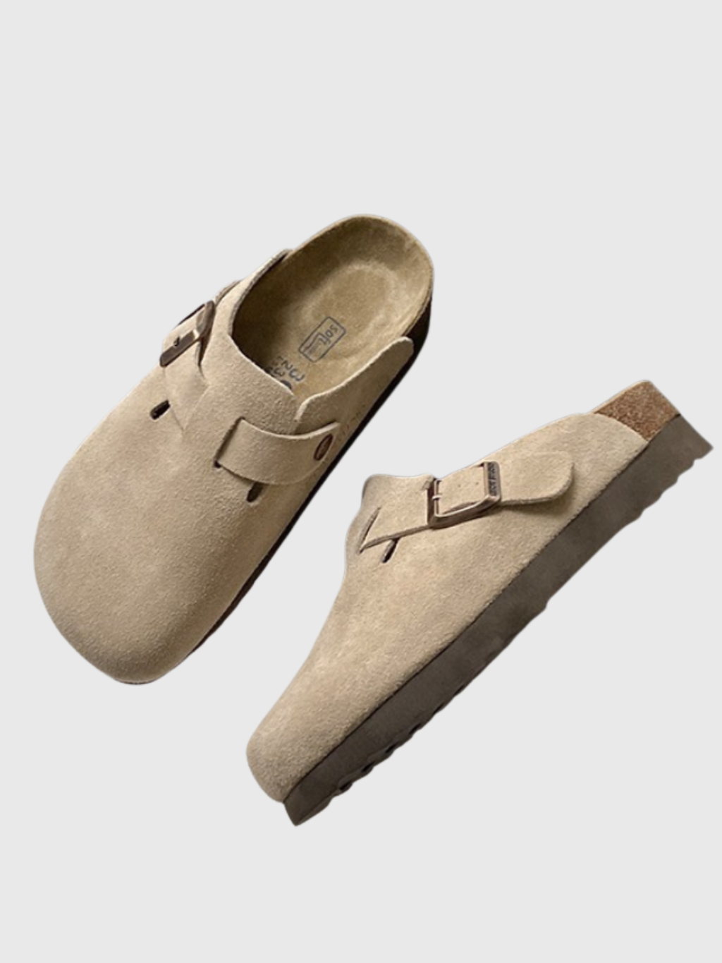 Helvia - Sandales en cuir unisexes Boston – Élégance et confort