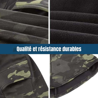 Cagoule en polaire coupe-vent - restez à l’aise dehors en hiver