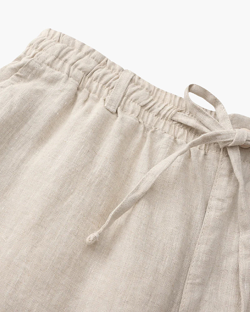 Shorts en Lin Respirant | Confort Léger pour Été Élégant