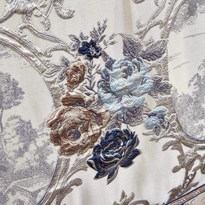 Literie en Coton-Satin Motif Oriental | Luxe Élégant et Confortable