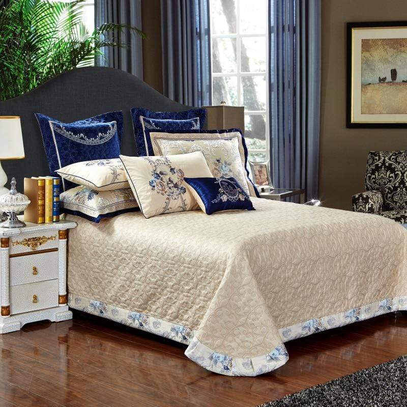 Literie en Coton-Satin Motif Oriental | Luxe Élégant et Confortable