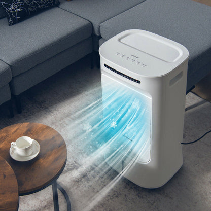 Refroidisseur d'Air Évaporatif Portable | 4-en-1 avec Minuteur et Modes Ajustables