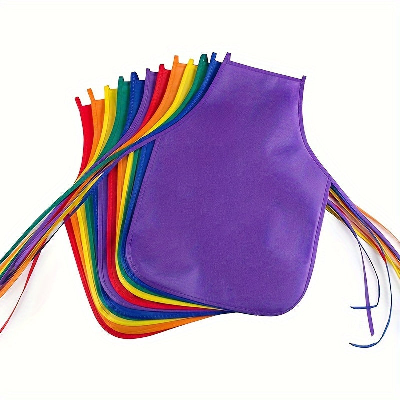 Ensemble de Tabliers Colorés pour Enfants – Parfait pour des Projets Créatifs