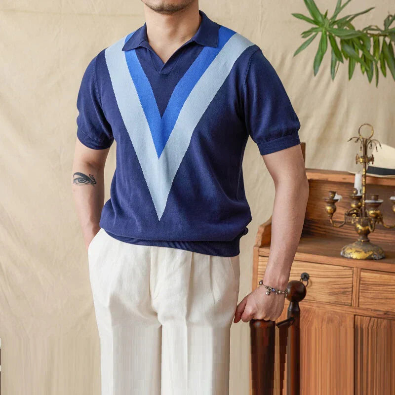 Polo en Mélange de Soie Élégant | Confort Luxueux et Style Intemporel