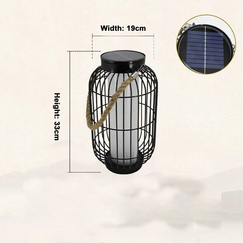 Lampe LED Solaire Extérieure | Design Élégant et Résistant aux Intempéries