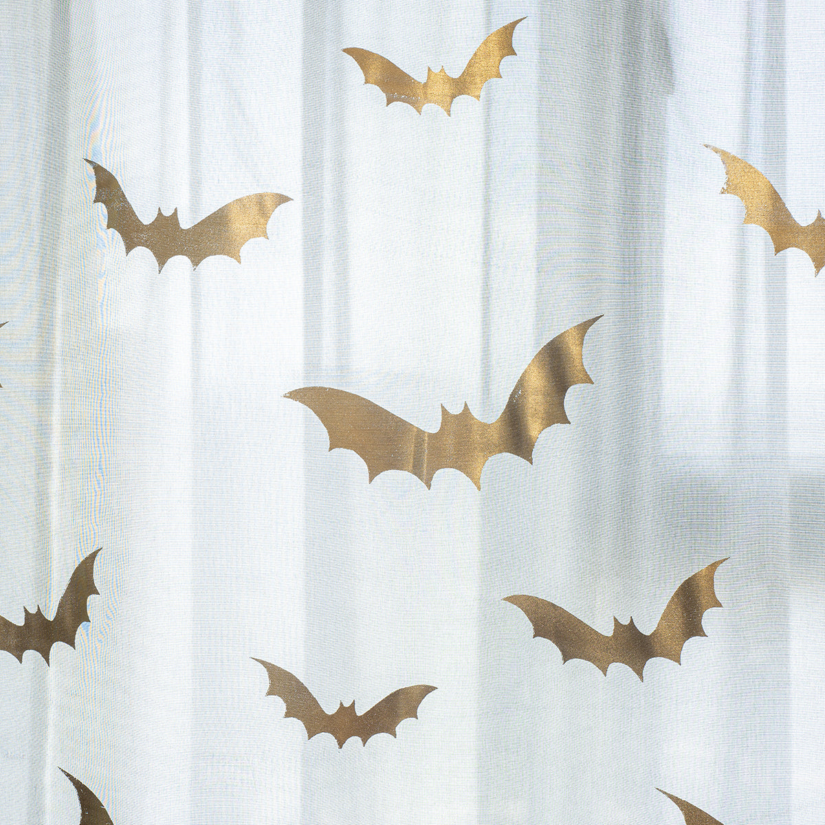 Rideaux Sheer au Motif de Chauve-Souris | Ambiance Mystique et Intimité Subtile